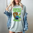 Spooky Zombie Respect The Drip Baseball Halloween Women's Comfort Colors T-Shirt Denim