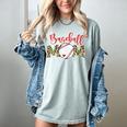 Sport Mom Leopard Mother's Day Baseball Mommy Mama Women's Comfort Colors T-Shirt Denim Sport Mom Leopard Mother's Day Baseball Mommy Mama Women's Comfort Colors T-Shirt Denim