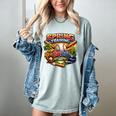 Spring Training 2026 Baseball Fan Retro Palm Cactus Women's Comfort Colors T-Shirt Denim Spring Training 2026 Baseball Fan Retro Palm Cactus Women's Comfort Colors T-Shirt Denim