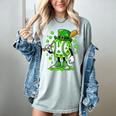 St Patricks Day Shamrock Baseball Drip Icecream Irish Boys Women's Comfort Colors T-Shirt Denim St Patricks Day Shamrock Baseball Drip Icecream Irish Boys Women's Comfort Colors T-Shirt Denim