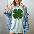 St Patricks Day Shamrock Baseball Saint Paddy's Women's Comfort Colors T-Shirt Denim St Patricks Day Shamrock Baseball Saint Paddy's Women's Comfort Colors T-Shirt Denim