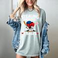 Stealing Hearts & Bases Valentine’s Day Baseball Love Women's Comfort Colors T-Shirt Denim Stealing Hearts & Bases Valentine’s Day Baseball Love Women's Comfort Colors T-Shirt Denim