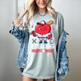 Stealing Hearts And Bases Baseball Player Valentine's Day Women's Comfort Colors T-Shirt Denim Stealing Hearts And Bases Baseball Player Valentine's Day Women's Comfort Colors T-Shirt Denim
