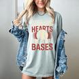 Stealing Hearts Like I Steal Bases Baseball Valentine Retro Women's Comfort Colors T-Shirt Denim Stealing Hearts Like I Steal Bases Baseball Valentine Retro Women's Comfort Colors T-Shirt Denim