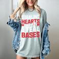 Stealing Hearts Like I Steal Bases Cute Baseball Kids Women's Comfort Colors T-Shirt Denim Stealing Hearts Like I Steal Bases Cute Baseball Kids Women's Comfort Colors T-Shirt Denim