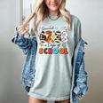I Survived 67 33 Days Of School Baseball Basketball Football Women's Comfort Colors T-Shirt Denim I Survived 67 33 Days Of School Baseball Basketball Football Women's Comfort Colors T-Shirt Denim