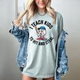 I Teach Kids To Hit And Steal Baseball Softball Coach Women's Comfort Colors T-Shirt Denim I Teach Kids To Hit And Steal Baseball Softball Coach Women's Comfort Colors T-Shirt Denim