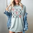 Tic Tac Toe Love Hearts Romantic Valentine Raglan Baseball Tee Women's Comfort Colors T-Shirt Denim Tic Tac Toe Love Hearts Romantic Valentine Raglan Baseball Tee Women's Comfort Colors T-Shirt Denim