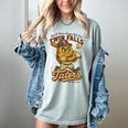 Twin Falls Taters Minor League Baseball Team Women's Comfort Colors T-Shirt Denim