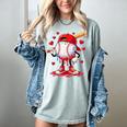 Valentine Baseball Heart Drip Sport Love Valentines Day Boys Women's Comfort Colors T-Shirt Denim