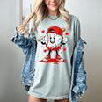 Valentine Baseball Heart Sports Men Boys Kid Women's Comfort Colors T-Shirt Denim
