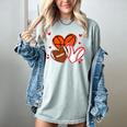 Valentines Baseball Basketball Football Heart Boy Men Women's Comfort Colors T-Shirt Denim Valentines Baseball Basketball Football Heart Boy Men Women's Comfort Colors T-Shirt Denim