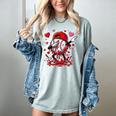 Valentines Baseball Toddler Boys Kids Dabbing Baseball Drip Women's Comfort Colors T-Shirt Denim