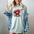 Valentines Day Baseball Dabbing Red Heart Love Boys Women's Comfort Colors T-Shirt Denim Valentines Day Baseball Dabbing Red Heart Love Boys Women's Comfort Colors T-Shirt Denim