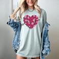 Valentine's Day Baseball Heart Softball Player Sports Lover Women's Comfort Colors T-Shirt Denim Valentine's Day Baseball Heart Softball Player Sports Lover Women's Comfort Colors T-Shirt Denim