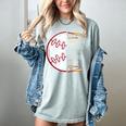 Warning Baseball Mom Will Yell Loudly Women's Comfort Colors T-Shirt Denim Warning Baseball Mom Will Yell Loudly Women's Comfort Colors T-Shirt Denim