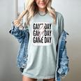 Womens Baseball Mom Leopard Game Day Mother's Day Women's Comfort Colors T-Shirt Denim Womens Baseball Mom Leopard Game Day Mother's Day Women's Comfort Colors T-Shirt Denim