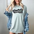 Women's Baseball Softball Baseball Mom Baseball Women's Comfort Colors T-Shirt Denim Women's Baseball Softball Baseball Mom Baseball Women's Comfort Colors T-Shirt Denim