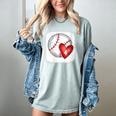 Womens Bleached Custom Baseball Mom Number 4 Heart For Mom Women's Comfort Colors T-Shirt Denim Womens Bleached Custom Baseball Mom Number 4 Heart For Mom Women's Comfort Colors T-Shirt Denim