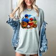 Women's Father Son Baseball Father's Day Women's Comfort Colors T-Shirt Denim Women's Father Son Baseball Father's Day Women's Comfort Colors T-Shirt Denim