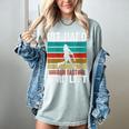 Women's Retro Hit Hard Run Fast Turn Left Baseball Lover Women's Comfort Colors T-Shirt Denim