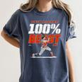 100 Beast Pete Alonso Baltimore Baseball MLBPA Women's Comfort Colors T-Shirt Moss