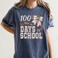 100 Days Of School Baseball 100th Day Of School Coquette Bow Women's Comfort Colors T-Shirt Moss 100 Days Of School Baseball 100th Day Of School Coquette Bow Women's Comfort Colors T-Shirt Moss