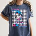 100 Days Of School Baseball Drip Boys Kids 100th Day School Women's Comfort Colors T-Shirt Moss 100 Days Of School Baseball Drip Boys Kids 100th Day School Women's Comfort Colors T-Shirt Moss