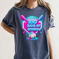 100 Days Of School Baseball Drip 100 Days For Boys And Kids Women's Comfort Colors T-Shirt Moss 100 Days Of School Baseball Drip 100 Days For Boys And Kids Women's Comfort Colors T-Shirt Moss