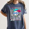 100 Days Of School Baseball Drip Ice Cream Boys Kids Women's Comfort Colors T-Shirt Moss 100 Days Of School Baseball Drip Ice Cream Boys Kids Women's Comfort Colors T-Shirt Moss