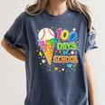 100 Days Of School Baseball Ice Cream Drip Boys Kids Player Women's Comfort Colors T-Shirt Moss 100 Days Of School Baseball Ice Cream Drip Boys Kids Player Women's Comfort Colors T-Shirt Moss