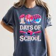 100 Days Of School Baseball Lover Donut Drip Boy Girl Women's Comfort Colors T-Shirt Moss 100 Days Of School Baseball Lover Donut Drip Boy Girl Women's Comfort Colors T-Shirt Moss