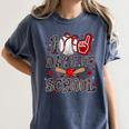 100 Days Of School Baseball Teacher 100 Days Smarter Student Women's Comfort Colors T-Shirt Moss 100 Days Of School Baseball Teacher 100 Days Smarter Student Women's Comfort Colors T-Shirt Moss