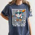 100 Days Of School Boys Baseball 100th Day Of School Kids Women's Comfort Colors T-Shirt Moss 100 Days Of School Boys Baseball 100th Day Of School Kids Women's Comfort Colors T-Shirt Moss