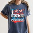 100 Days Of School Boys Baseball Drip 100th Day Dabbing Ball Women's Comfort Colors T-Shirt Moss 100 Days Of School Boys Baseball Drip 100th Day Dabbing Ball Women's Comfort Colors T-Shirt Moss