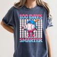 100 Days Smarter Baseball Drip Boys 100 Days Of School Kids Women's Comfort Colors T-Shirt Moss 100 Days Smarter Baseball Drip Boys 100 Days Of School Kids Women's Comfort Colors T-Shirt Moss