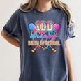 100 Drippy Days Of School Baseball Ice Cream Drip Boys Kids Women's Comfort Colors T-Shirt Moss 100 Drippy Days Of School Baseball Ice Cream Drip Boys Kids Women's Comfort Colors T-Shirt Moss