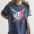 11th Birthday 11yr 2014 Baseball 11 Player 11th Birthday Women's Comfort Colors T-Shirt Moss 11th Birthday 11yr 2014 Baseball 11 Player 11th Birthday Women's Comfort Colors T-Shirt Moss