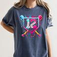 12th Birthday Boys Baseball Ice Cream Drip Boys Baseball Women's Comfort Colors T-Shirt Moss 12th Birthday Boys Baseball Ice Cream Drip Boys Baseball Women's Comfort Colors T-Shirt Moss
