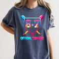 13th Birthday Official Teenager 67 Baseball Drip Boys Women's Comfort Colors T-Shirt Moss