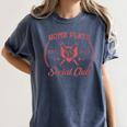 2024 Home Plate Social Club Softball Season Tee Baseball Mom Women's Comfort Colors T-Shirt Moss 2024 Home Plate Social Club Softball Season Tee Baseball Mom Women's Comfort Colors T-Shirt Moss