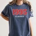30 Year Old 1995 Classic Baseball Fan 30th Birthday Women's Comfort Colors T-Shirt Moss