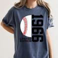 60th Birthday Baseball Limited Edition 1966 Women's Comfort Colors T-Shirt Moss