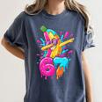 67 Baseball Dabbing Banana 6 7 Dripping Ice Cream Meme Women's Comfort Colors T-Shirt Moss 67 Baseball Dabbing Banana 6 7 Dripping Ice Cream Meme Women's Comfort Colors T-Shirt Moss