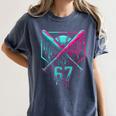 67 Baseball Drip Six Seven Gen Alpha Slag Women's Comfort Colors T-Shirt Moss 67 Baseball Drip Six Seven Gen Alpha Slag Women's Comfort Colors T-Shirt Moss