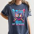 67 Days Of School 67th Day Baseball Meme Men Boys Kids Women's Comfort Colors T-Shirt Moss