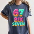 67 Ice Cream Drip Baseball Six Seven 6-7 Meme Teen Boy Women's Comfort Colors T-Shirt Moss 67 Ice Cream Drip Baseball Six Seven 6-7 Meme Teen Boy Women's Comfort Colors T-Shirt Moss