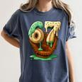 67 Ice Cream Drip Six Seven Baseball Women's Comfort Colors T-Shirt Moss 67 Ice Cream Drip Six Seven Baseball Women's Comfort Colors T-Shirt Moss