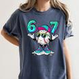 67 Meme Six Seven 6 7 Meme Baseball Drip Women's Comfort Colors T-Shirt Moss 67 Meme Six Seven 6 7 Meme Baseball Drip Women's Comfort Colors T-Shirt Moss