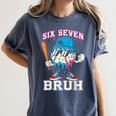 67 Six Seven Baseball Ice Cream Drip Number 67 Player Women's Comfort Colors T-Shirt Moss 67 Six Seven Baseball Ice Cream Drip Number 67 Player Women's Comfort Colors T-Shirt Moss